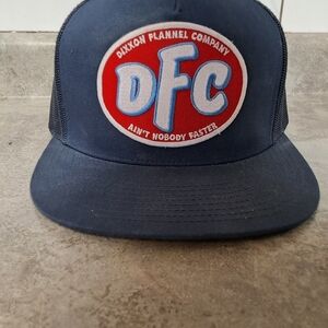 DIXXON Navy and Red Trucker Hat